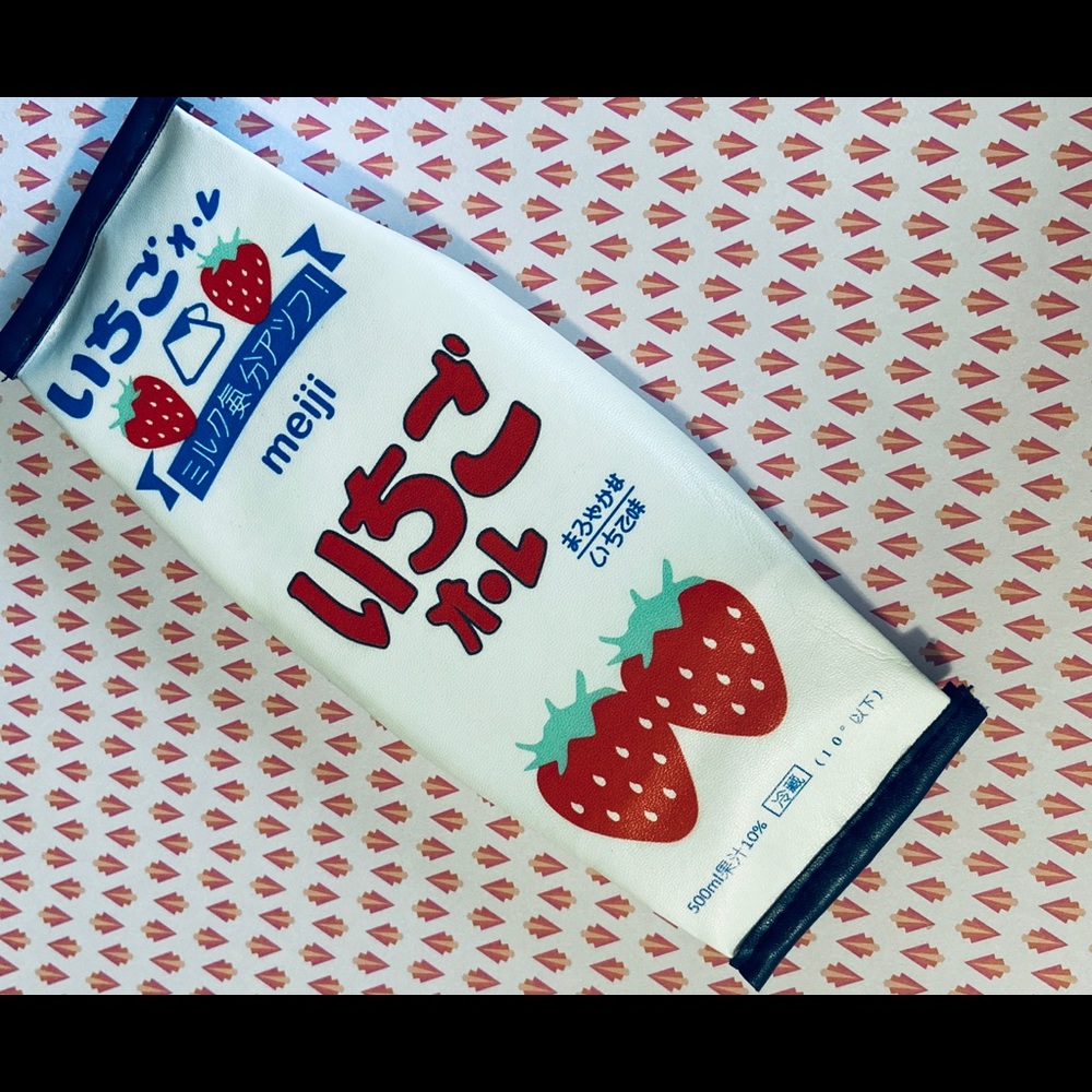 Strawberry Milk Pencil Case